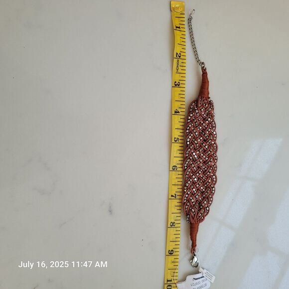 Free People  Brown City Slicker Bracelet NWT - Picture 6 of 6